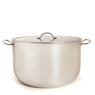 Кастрюля 40,0 л цельнотянутая, стенка 1мм (450 мм)